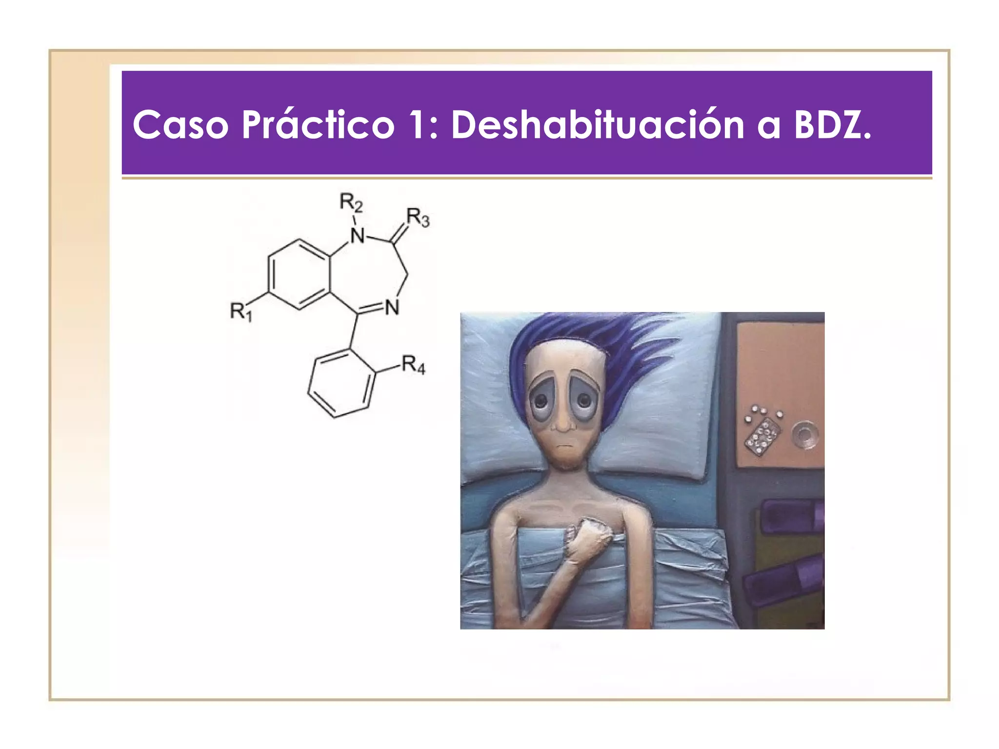 Caso Práctico 1: Deshabituación a BDZ.
 