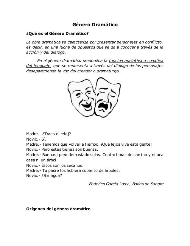 Guia Genero Dramatico