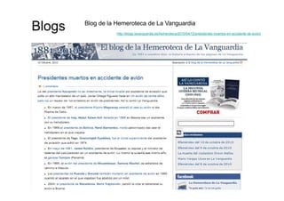 Blogs   Blog de la Hemeroteca de La Vanguardia
                   http://blogs.lavanguardia.es/hemeroteca/2010/04/12/presi...