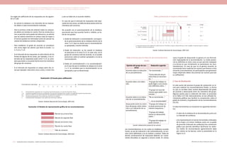 Actualización de la Guía Metodológica para la elaboración de Guías de Atención Integral en el Sistema General
de Seguridad Social en Salud Colombiano en sus componentes Guía de Práctica y Evaluación Económica,
Ministerio de Salud y Protección Social | 201200 FUNDACIÓN SANTA FE DE BOGOTÁ – CENTRO DE ESTUDIOS E INVESTIGACIÓN EN SALUD 2014
Las reglas de calificación de las respuestas son las siguien-
tes (17,18):
-	 Se calcula la mediana y los intervalos de las respues-
tas dadas a cada recomendación evaluada.
-	 Para la primera ronda de votación todas las respues-
tas deben ser tenidas en cuenta. Para las rondas dos y
tres se permite cierto grado de tolerancia y se admite
que los valores extremos en ambas colas (el mayor y
el menor) puedan ser eliminados antes de calcular los
valores de tendencia central y dispersión.
-	 Para establecer el grado de acuerdo se consideran
tres zonas según los valores que tiene la escala: 1 a
3, 4 a 6 y 7 a 9.
-	 Si el intervalo de las respuestas se ubica dentro de los
límites de alguna de las zonas, por ejemplo, si los in-
tervalos de las respuestas están entre 7 y 9, se consi-
dera que existe un acuerdo fuerte entre los miembros
del grupo de consenso.
-	 Si el intervalo de respuestas se solapa sobre dos zo-
nas por ejemplo: está entre cinco y ocho, o entre tres
Tabla 53Tamización en mujeres embarazadas
Fuente: Instituto Nacional de Cancerología, 2007 (22)
y seis se habla de un acuerdo relativo.
-	 En caso de que el intervalo de respuestas esté abar-
cando las tres zonas, se habla de desacuerdo entre los
miembros del consenso.
-	 De acuerdo con el posicionamiento de la mediana,
asumiendo que hay acuerdo fuerte o relativo, se ha-
bla de tres grados:
1.	Grado de indicación o recomendación: correspon-
de al posicionamiento de la mediana dentro de la
zona 7 a 9. Aquí se asume que la recomendación
es apropiada y resulta indicada.
2.	Grado de indecisión: se da cuando la mediana
se posiciona en la zona 4 a 6. En este caso, así el
grupo de consenso esté de acuerdo, no se puede
pronunciar sobre el carácter apropiado o no de la
recomendación.
3.	Grado de contraindicación o no recomendación:
es el caso de que la mediana se ubique en la zona
1 a 3. Se considera que la recomendación no es
apropiada y que se desaconseja.
Ilustración 13 Escala para calificación
Fuente: Instituto Nacional de Cancerología, 2007 (22)
Ilustración 14 Modelo de representación gráfica de las recomendaciones
Fuente: Instituto Nacional de Cancerología, 2007 (22)
Tabla 54 Pautas para la redacción de recomendaciones
finales
Opinión del grupo de con-
senso
Redacción sugerida
Acuerdo sobre la indicación
de un procedimiento.
“Se recomienda…”
“Como elección de pri-
mera línea se recomien-
da…”
Acuerdo sobre una indeci-
sión.
“El grupo de trabajo no
pudo llegar a una conclu-
sión definitiva sobre…”
“El grupo no tuvo ele-
mentos para poder reco-
mendar…”
Acuerdo sobre la no indica-
ción de un procedimiento.
“No se recomienda…”
“… no es recomendado”
Desacuerdo entre los miem-
bros del grupo sobre indica-
ción o no indicación de un
procedimiento.
“El grupo de trabajo no
se pudo pronunciar de
manera inequívoca…”
“El grupo de trabajo
estuvo en desacuerdo
sobre…”
“El grupo de trabajo no
pudo concluir…”
Fuente: elaboración propia de los autores
Las recomendaciones en las cuales se establezca acuerdo
fuerte, ya sea de indicación o de contraindicación, se asu-
men como definitivas y no se vuelven a evaluar. Todas las
demás combinaciones de respuestas deberán ser nueva-
mente discutidas en segunda o tercera ronda. En ciertos
casos el grado de desacuerdo se genera en una formula-
ción inapropiada de la recomendación. La ronda presen-
cial es definitiva en estos casos ya que permite readaptar
a la forma en que inicialmente se presentaron las reco-
mendaciones. En caso de que no se genere acuerdo, se
recomienda hacer explícitas las razones que llevaron a esta
situación (concretamente, los participantes que generaron
mayor dispersión deben documentar las razones para dar
su calificación).
f. Fase de finalización
En este punto del proceso el grupo de conducción se re-
úne para redactar las recomendaciones finales. La forma
en que se escriban éstas variará dependiendo del grado
de acuerdo o desacuerdo entre los miembros del grupo.
Algunas pautas para la redacción del texto se presentan
en la Tabla 3 (17,18). Adicionalmente, se han utilizado he-
rramientas gráficas que facilitan la comprensión sobre el
grado de acuerdo y la graduación de las recomendaciones
(22,23).
En tales herramientas se incorporan los siguientes elemen-
tos:
-	 El valor de la mediana de la recomendación junto con
su intervalo de confianza.
-	 Una representación en barras horizontales ordenadas
de la mayor a la menor mediana, junto con su grado
de precisión (intervalo de confianza).Una convención
gráfica que permita identificar fácilmente los distin-
tos niveles de recomendación (generalmente dada
por colores en las barras), como la presentada en la
Figura 3.y 4.
 