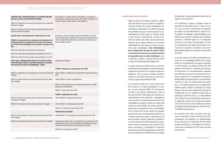 Actualización de la Guía Metodológica para la elaboración de Guías de Atención Integral en el Sistema General
de Seguridad Social en Salud Colombiano en sus componentes Guía de Práctica y Evaluación Económica,
Ministerio de Salud y Protección Social | 2120 FUNDACIÓN SANTA FE DE BOGOTÁ – CENTRO DE ESTUDIOS E INVESTIGACIÓN EN SALUD 2014
TERCERA FASE. PREPARACIÓN DE LA VERSIÓN PRELIMI-
NAR DE LA GUÍA DE ATENCIÓN INTEGRAL
Esta etapa y sus pasos fueron eliminados. La redacción,
preparación y evaluación externa de la GPC se realizan en
una sola etapa. Véase etapa 3 más adelante.
PASO 26. Redacción de la versión preliminar de la Guía de
Atención Integral
PASO 27. Evaluación externa de la versión preliminar de la
Guía de Atención Integral
CUARTA FASE. EVALUACIÓN DEL IMPACTO EN LA UPC Esta fase y todos sus pasos fueron eliminados de la GM.
Se considera que el análisis de impacto presupuestal en la
UPC no está dentro del alcance ni funciones de un grupo
desarrollador de GPC.
ETAPA 6. Formulación de la evaluación de impacto en la
Unidad de Pago por Capitación de la cobertura integral
en el POS de una patología cuya atención se ajusta a una
GAI
PASO 28. Definición de escenarios de atención
PASO 29. Enmarcar la evaluación de impacto en la UPC
PASO 30. Estimación del impacto presupuestal en la UPC
FASE FINAL. PREPARACIÓN FINAL DE LA GUÍA DE ATEN-
CIÓN INTEGRAL PARA EL SISTEMA GENERAL DE SEGURI-
DAD SOCIAL EN SALUD COLOMBIANO - SGSSS
Desaparece el título
- ETAPA 4. Redacción y preparación de la GPC
PASO 31. Definición de indicadores de la Guía de Atención
Integral
Ahora PASO 12. Definición de indicadores dentro desde la
GPC
PASO 32. Redacción de la versión final de la Guía de Aten-
ción Integral
Ahora PASO 14. Véase más adelante.
- PASO 13. Elementos para la implementación de una GPC.
Barreras y facilitadores.
- PASO 14. Redacción de la GPC
- ETAPA 5. Validación de la GPC
PASO 33. Evaluación externa de la versión final de la Guía
de Atención Integral
Ahora PASO 16. Véase más adelante
PASO 34. Socialización de la Guía de Atención Integral Ahora PASO 15. Socialización de la GPC
- PASO 16. Evaluación externa de la GPC
- PROCESO DE DIFUSIÓN
PASO 35. Presentación y diseminación de la Guía de Aten-
ción Integral
Ahora PASO 17. Presentación y diseminación de la GPC
PASO 36. Implementación de la Guía de Atención Integral Desaparece el paso. No se considera que el proceso de im-
plementación de la recomendaciones propiamente dicho
esté dentro del alcances y funciones de un GDG.
- PASO 18. Actualización de GPC
Cambios generales principales:
-	 Dada la ausencia de claridad respecto al signifi-
cado del término Guía de Atención Integral en
la versión anterior de la guía metodológica, los
comentarios provenientes de diferentes grupos
desarrolladores de guías a nivel nacional y la uni-
versalidad del término Guía de Práctica Clínica
a nivel nacional e internacional, se tomó la de-
cisión de utilizar este último para denominar el
producto que se espera obtener con la presente
metodología. De esta manera, el título de la pre-
sente guía metodológica (Guía Metodológica
para la elaboración de Guías de Práctica Clínica
con Evaluación Económica en el Sistema General
de Seguridad Social en Salud Colombiano) y sus
contenidos se refieren a Guía de Práctica Clínica
en lugar de Guía de Atención Integral -GAI-
-	 La nueva versión de la GM elimina la cuarta fase
de desarrollo contemplada en la versión anterior:
Evaluación del impacto en la Unidad de Pago por
Capitación –UPC-, ya que se considera que dicho
proceso no está dentro del alcance ni las funcio-
nes de un grupo desarrollador de GPC.
-	 El componente clínico de la nueva versión de la
GM consiste en 17 pasos distribuidos en 6 eta-
pas, un paso adicional (PASO 18. Actualización
de GPC) y dos proceso transversales a todo el
desarrollo de GPC: Participación de pacientes y/o
representantes de los pacientes y estrategia de
comunicaciones. El componente económico de la
metodología se propone a través de 9 pasos que
pueden ser desarrollados de manera paralela o
secuencial al componente clínico, dependiendo
de los insumos con los que cuenten los equipos
para dicho proceso. El componente económico se
considera parte de la etapa 2, desarrollo de una
guía de práctica clínica y evaluación económica.
La versión anterior de la GM separaba los compo-
nentes clínicos y económicos de una GPC en dos
fases secuenciales y contemplaba la evaluación
del impacto en la UPC proponiendo un sistema de
36 pasos distribuidos en diferentes fases y etapas
de desarrollo. El nuevo esquema de desarrollo se
expone en la ilustración 1.
-	 La EE delimita su alcance y tiempos: toma de
decisiones en los ámbitos micro y meso, no ma-
cro, y por lo tanto se recomienda la realización
de análisis de costo-efectividad en lugar de cos-
to-utilidad; sin embargo se dará flexibilidad a los
GDG para que realicen el análisis que consideren
necesario y relevante según la o las preguntas
económicas que hayan sido planteadas. Se hace
la recomendación de realizar la priorización y for-
mulación de preguntas económicas lo más tem-
pranamente posible en el proceso de desarrollo
de la GPC.
-	 La versión anterior de la GM recomendaba la uti-
lización de la metodología ADAPTE para la adap-
tación de recomendaciones de guías nacionales
o internacionales. La presente versión de la GM
propone únicamente la realización de procesos
de formulación de recomendaciones originales
por medio de la construcción de conjuntos de evi-
dencia a partir de la incorporación de evidencia
de RSL de GPC o grupos revisores o a partir de de-
sarrollos de novo. Las razones para esta cambio
son: 1. El método propuesto por la colaboración
ADAPTE podría requerir la utilización de mayor
tiempo y recursos para el desarrollo de guías en
comparación con los métodos actuales para la
elaboración de GPC de novo, y 2. La imposibilidad
de la unificación de los métodos de evaluación de
la calidad del conjunto de la evidencia y gradua-
ción de la fuerza de las recomendaciones cuando
se adaptan recomendaciones por medio del siste-
ma ADAPTE (véase paso A).
-	 Se incorporan dos nuevas secciones como pro-
cesos transversales a todo el desarrollo de GPC:
Participación de pacientes y/o representantes
de los pacientes en el desarrollo de GPC (véase
proceso transversal 1) y Estrategia de comunica-
ciones para el desarrollo de GPC (véase proceso
transversal 2).
 
