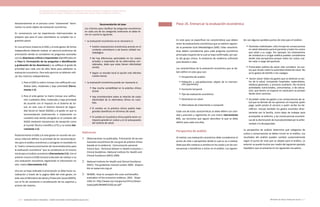 Actualización de la Guía Metodológica para la elaboración de Guías de Atención Integral en el Sistema General
de Seguridad Social en Salud Colombiano en sus componentes Guía de Práctica y Evaluación Económica,
Ministerio de Salud y Protección Social | 247246 FUNDACIÓN SANTA FE DE BOGOTÁ – CENTRO DE ESTUDIOS E INVESTIGACIÓN EN SALUD 2014
tempranamente en el proceso como “claramente” domi-
nantes no serán objeto de evaluación económica.
En consonancia con las experiencias internacionales se
propone que para el caso colombiano se cumplan los si-
guientes pasos:
En una primera instancia el GDG y el ente gestor de forma
independiente deberán realizar un ejercicio preliminar de
priorización donde se consideren las preguntas asociadas
con los desenlaces críticos e importantes (identificados en
el Paso 5: Formulación de las preguntas e identificación
y graduación de los desenlaces) y se califique el grado de
prioridad que cada uno de ellos tiene para adelantar su
evaluación económica. Para este ejercicio se deberán utili-
zar dos matrices independientes:
1.	Para el GDG la matriz incluye una calificación cua-
litativa (alta, moderada y baja prioridad) (Herra-
mienta 1-E)
2.	Para el ente gestor la matriz incluye una califica-
ción cualitativa (Alta, moderada y baja prioridad)
de acuerdo con el impacto en el Sistema de Sa-
lud, en este caso el Sistema General de Seguri-
dad Social en Salud (SGSSS) y el grado en que la
recomendación (intervención o tratamiento en
cuestión) está siendo otorgado en el contexto del
SGSSS mediante mecanismos de excepción como
el Comité Técnico Científico (CTC) y la tutela (He-
rramienta 1-E)
Posteriormente el GDG y el ente gestor en reunión de con-
senso informal definen la prioridad de las recomendacio-
nes para el análisis económico y consignan el resultado en
la “matriz consenso priorización de recomendaciones para
la evaluación económica” que se constituirá en el insumo
inicial para el análisis económico (Herramienta 2-E). Con el
anterior insumo el GDG tomará la decisión de realizar o no
una evaluación económica registrando la información en
otra matriz (Herramienta 3-E)
Una vez se haya realizado la priorización se debe hacer so-
cialización a través de la pagina Web del ente gestor, en
este caso el Ministerio de Salud y Protección Social (MSPS),
con el fin de someterlo a consideración de los expertos y
actores del sistema.
Recomendación de base
Los criterios para clasificar las preguntas económicas
en cada una de las categorías anteriores se debe te-
ner en cuenta lo siguiente:
•	 La evaluación económica no es necesaria si:
§	Existen evaluaciones económicas previas en el
contexto colombiano y de buena calidad me-
todológica.
§	No hay diferencias apreciables en los costos
actuales o esperados de las alternativas con-
sideradas, dado que estas tienen efectividad
similar.
§	Según un estudio local la opción más efectiva
cuesta menos
•	 La evaluación económica puede ser necesaria si:
§	Hay mucha variabilidad en la práctica clínica
actual.
§	Hay incertidumbre sobre la relación de costo
efectividad de la alternativa clínica en cues-
tión.
§	El cambio en la práctica clínica podría traer
grandes beneficios en términos de salud.
§	El cambio en la práctica clínica podría tener un
impacto grande en costos y en el presupuesto
del sistema de salud.
Referencias
1.	 Observaciones no publicadas. Priorización de las eva-
luaciones económicas de una guía de práctica clínica
basada en la evidencia. Comunicación personal
Francis Ruiz , Technical Adviser in Health Economics –
Clinical Guidelines. National Institute for Health and
Clinical Excellence (NICE) 2009.
2.	 National Institute for Health and Clinical Excellence.
(NICE). The guidelines manual London 2009. Disponi-
ble en www.nice.org.uk
3.	 NHMRC. How to compare the costs and benefits:
evaluation of the economic evidence. 2001. Dispo-
nible en: http://www.csp.nsw.gov.au/nhmrc/down-
loads/pdfs/NHMRC%20Cost.pdf”
En este paso se especifican las características que deben
tener las evaluaciones económicas que se realicen siguien-
do la presente Guía Metodológica (GM). Estas caracterís-
ticas deben considerarse para cada pregunta económica
priorizada respecto de la cual se haya confirmado, por par-
te del grupo clínico, la existencia de evidencia suficiente
para llevarla a cabo.
Las características de la evaluación económica que se de-
ben definir en este paso son:
§	Perspectiva de análisis
§	Población y sub-poblaciones objeto de la interven-
ción (pacientes)
§	Horizonte temporal
§	Tipo de evaluación económica
§	Desenlaces en salud
§	Alternativas de tratamiento a comparar
Cada una de estas características se debe definir con clari-
dad y precisión y registrarlas en una matriz (Herramienta
4-E). Las secciones que siguen describen lo que se debe
definir para cada una ellas.
Perspectiva de análisis
Al realizar una evaluación económica debe considerarse el
punto de vista o perspectiva desde la cual se va a realizar,
dado que ello conduce a cambios en los costos y en las con-
secuencias o beneficios a incluir en el análisis. Los siguien-
tes son algunos posibles puntos de vista para el análisis:
§	Pacientes individuales: sólo incluye las consecuencias
en salud relevantes para el paciente y todos los costos
que están a su cargo. Por ejemplo, los tratamientos
de ortodoncia o cirugía estética pueden considerarse
desde esta perspectiva porque todos los costos sue-
len estar a cargo del paciente.
§	Financiador público de salud: sólo considera los cos-
tos que recaen sobre la autoridad estatal de salud. No
así lo gastos de bolsillo o los copagos.
§	Sector salud: todos los gastos que se destinan al sec-
tor de la salud, incluyendo hospitales, especialistas,
médicos generales, y servicios auxiliares. No incluiría
actividades nutricionales, comunitarias, o de educa-
ción, que tienen un impacto en salud pero se prestan
desde otros sectores.
§	Sociedad: todos los gastos y las consecuencias de sa-
lud que se derivan de las opciones sin importar quién
paga, quién presta el servicio o quién recibe los be-
neficios. Incluye también los gastos asumidos direc-
tamente por la familia, como dejar de trabajar para
acompañar al enfermo, y las consecuencias económi-
cas de la disminución de la productividad por la enfer-
medad o la discapacidad.
La perspectiva de análisis determina qué categorías de
costos y consecuencias se deben incluir en el análisis. Los
resultados del análisis pueden cambiar sustancialmente
según el punto de vista que se adopte para el análisis. Lo
anterior se puede ilustrar por medio del siguiente ejemplo
hipotético que se presenta en los siguientes recuadros.
Paso 2E. Enmarcar la evaluación económica
 