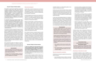 Actualización de la Guía Metodológica para la elaboración de Guías de Atención Integral en el Sistema General
de Seguridad Social en Salud Colombiano en sus componentes Guía de Práctica y Evaluación Económica,
Ministerio de Salud y Protección Social | 251250 FUNDACIÓN SANTA FE DE BOGOTÁ – CENTRO DE ESTUDIOS E INVESTIGACIÓN EN SALUD 2014
Recuadro 3 Ejemplo 3 Población objetivo
Se tendrán en cuenta para la aplicación de esta guía
a todos los pacientes niños, niñas y adolescentes con
diagnóstico de diabetes mellitus (DM) tipo 1 realizado
mediante la presencia de síntomas de hiperglucemia
confirmada mediante la toma de una glucemia plas-
mática ambulatoria o durante un episodio de cetoa-
cidosis diabética hospitalario. La tendencia a la cetosis
y la dependencia de insulina para sobrevivir son crite-
rios fundamentales en su diagnóstico el cual se puede
complementar mediante la realización de los exámenes
mencionados previamente.
Es importante recalcar que en ocasiones adultos mayo-
res a pesar de su edad pueden debutar con DM-1 y que
la inmensa mayoría de los pacientes adultos que utili-
zan insulina no son DM-1. Por otra parte es necesario
reconocer la presencia creciente de DM -2 en especial
en países donde la obesidad tiene una alta prevalencia
como resultado de estilos de vida no saludables. Esta
guía no se refiere a pacientes adultos con diabetes tipo
1 ni a pacientes con diabetes tipo 2, ni a pacientes con
diabetes gestacional.
La inclusión de numerosos subgrupos de análisis encarece
y dificulta el desarrollo de una evaluación. Por ello se debe
buscar un equilibrio entre la simplicidad del estudio y la
fiabilidad de los resultados. Por ejemplo, si existen indicios
de que una determinada intervención puede ser efectiva
para un determinado grupo de pacientes, o de que existen
diferencias sustanciales de los costos a incurrir según el
tipo de paciente es importante la discriminación de gru-
pos para efectos de obtener información sobre la efecti-
vidad clínica específica, estimar probabilidades, buscar la
evidencia económica de fuentes secundarias y realizar la
evaluación como tal.
Para la realización de análisis por subgrupos se recomien-
da poblaciones homogéneas, si se cuenta con datos sufi-
cientes. Para ello es necesario disponer de información de
dichos subgrupos para poder hacer análisis estadísticos [5]
Recomendación
Cuando haya indicios de que el tratamiento o la inter-
vención recomendada, los costos o la efectividad son
distintos por tipo de paciente, se deben establecer sub-
grupos poblacionales distintos.
El mayor número de subgrupos dificulta y encarece la
investigación, por lo cual se debe balancear la simplici-
dad con la fiabilidad de los resultados1
.
Horizonte temporal
Se debe definir el horizonte temporal para la inclusión de
todas las consecuencias y costos de las opciones clínicas
contempladas [5]. Al definir el horizonte temporal el gru-
po económico deberá tener en cuenta las consideraciones
que se presentan a continuación.
Es preciso distinguir entre la duración de la intervención y
la duración de los efectos. Una intervención de corta du-
ración (p e. una cirugía ambulatoria), puede tener efectos
que duran toda una vida. Lo pertinente para el análisis
económico es la duración de los efectos.
Puede ser necesario definir un horizonte temporal de va-
rios años para así capturar todos los costos y consecuen-
cias que se derivan de la opción en salud. Las consecuen-
cias de una intervención sobre la salud del paciente y los
costos de atención pueden abarcar plazos tan cortos como
un mes para un procedimiento simple (p. e. antibióticos
para una faringitis aguda) a toda una vida para una inter-
vención preventiva (vacuna) o tratamiento de una enfer-
medad crónica (Hipertensión arterial).
No es necesario extender el horizonte temporal más allá
del período en que no existen diferencias significativas,
como cuando los costos y los resultados de las alternativas
convergen. Se debe aplicar el mismo horizonte temporal a
los costos y a los resultados en salud para tener coherencia
en las afirmaciones que se hagan sobre los mismos. Se pre-
senta como ejemplo el estudio “Inhibidores de aromatasa
para cáncer de mama: Análisis de costo efectividad para
Colombia” [6].
Recuadro 4 Ejemplo 4 Horizonte temporal
“..Dado que el objetivo de la terapia adyuvante es dis-
minuir el riesgo de recaída a largo plazo, se estableció
un horizonte temporal de 30 años el cual permite in-
cluir los costos y resultados relevantes. Para evaluar el
nivel de costo efectividad de las diferentes alternativas
de manejo con hormonoterapia adyuvante se construyó
un modelo de Markov de la historia natural del cáncer
de mama (Figura 1)….”.
En muchos análisis se propone considerar la vida como un
horizonte de tiempo predeterminado, en particular para
las condiciones crónicas (p. e. diabetes), o cuando las al-
ternativas tienen efectos diferenciales en los niveles de
mortalidad. Respecto a las enfermedades agudas se reco-
mienda un horizonte de un año [7].
Puede ocurrir que el horizonte idóneo exceda el periodo
de disponibilidad de datos primarios [8]. La información de
efectividad clínica suele obtenerse de ensayos clínico alea-
torizados con un periodo de seguimiento limitado, si bien
se sabe que el efecto va a perdurar más allá del horizonte
temporal del ensayo.
En estos casos sería apropiado proyectar en el tiempo los
efectos del tratamiento por medio de modelos estadísticos
de análisis de supervivencia, siempre y cuando haya datos
disponibles para su realización. Las hipótesis de los mode-
los deben ser explícitas, justificadas y verificadas a fondo.
Se recomienda que se realice un análisis bajo dos vertien-
tes: un horizonte cercano que sólo incluya datos primarios
y un horizonte lejano con datos que se basen en modelos.
Recomendación
El horizonte temporal debe ser la menor duración
posible que capture todos los efectos clínicos y los
costos derivados de las alternativas de atención con-
sideradas. Puede ser muy corto (como por ejemplo un
mes, tres meses, un año, etc.) para dolencias agudas o
abarcar toda una vida (con una expectativa de vida de
referencia) en el caso de algunas crónicas.
El grupo económico deberá decidir el horizonte tem-
poral apropiado para el análisis acudiendo si es nece-
sario a metodologías formales para lograr el consenso.
Si el horizonte temporal va más allá del periodo de se-
guimiento de los ensayos clínicos que aportan la evi-
dencia de los efectos, y por lo tanto es preciso usar
modelos de análisis de supervivencia, recomendamos
lo siguiente:
§	Hacer explícito el hecho de que se usaron mode-
los en la descripción del alcance y limitaciones del
estudio.
§	Hacer análisis paralelos, con un horizonte cercano
y otro lejano (este último basado en los men-
cionados modelos).
Tipo de evaluación económica
Consideramos en esta guía los siguientes dos tipos de eva-
luación económica:
•	 Costo Efectividad: Este tipo de análisis se caracteriza
porque los resultados en salud se expresan en unida-
des clínicas naturales, por ejemplo años de vida gana-
dos, reducción de la mortalidad por una causa especí-
fica, la reducción de la incidencia de una enfermedad
o reducción de los factores de riesgo. Es un método
extensamente empleado en diferentes estudios y es
el recomendado en esta guía.
•	 Costo Utilidad: Se caracteriza porque los resultados
en salud se expresan en años de vida ajustados por
calidad (AVAC), la cual es una medida subjetiva que
incorpora explícitamente las preferencias (utilidades)
de los pacientes o de la población general. Este tipo
de estudio es útil cuando la calidad de vida es un fac-
tor importante en la patología en cuestión.
•	 Análisis de Minimización de Costos (AMC): En caso
que las alternativas de comparación tengan igual
efectividad demostrada en la literatura científica, se
podría optar por realizar un estudio de AMC. Pero
debe justificarse su elección, y debería ser casos ex-
cepcionales; porque se mencionó anteriormente el
tipo de estudio recomendado es el ACE.
La decisión sobre el tipo de evaluación económica está
asociada al alcance de las comparaciones y decisiones
que se harán con base en ella. Por ejemplo, si el estudio
se usará para hacer orientar la toma de decisiones macro
que implican comparar tratamientos entre enfermedades
disímiles, será necesario un estudio de costo utilidad. Si
el estudio se usará para orientar decisiones a nivel meso
(de la organización prestadora, aseguradora o del grupo
de práctica) normalmente debe bastar con un estudio de
costo efectividad.
Recomendación de base
Realizar estudios de costo efectividad
Recomendación opcional
Si se dispone de mediciones de calidad de vida y valora-
ciones de los estados de salud, se puede hacer un análi-
sis de costo utilidad. Este sería un ejercicio adicional que
no sustituye el requerido por la recomendación de base.
Desenlaces relevantes en salud
Los desenlaces relevantes en salud se identifican, en pri-
mera instancia, al formular la pregunta clínica, pues hacen
parte de ella de acuerdo a la metodología PECOT. En este
punto el grupo clínico ya debe haber buscado y confir-
mado la existencia de evidencia sobre determinados tra-
tamientos o intervenciones. Dicha evidencia debe existir
 
