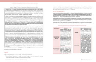 Actualización de la Guía Metodológica para la elaboración de Guías de Atención Integral en el Sistema General
de Seguridad Social en Salud Colombiano en sus componentes Guía de Práctica y Evaluación Económica,
Ministerio de Salud y Protección Social | 257256 FUNDACIÓN SANTA FE DE BOGOTÁ – CENTRO DE ESTUDIOS E INVESTIGACIÓN EN SALUD 2014
Recuadro 7 Ejemplo 7 Protocolo de búsqueda para evaluaciones económicas en salud
”…Fuentes de datos: Se ha realizado una búsqueda sistemática de artículos en las principales bases de datos bibliográ-
ficas disponibles en internet, hasta septiembre de 2005, y sin acotación temporal inferior: PubMed, NHS-Economic Eva-
luation Database, DARE y HTA del Centre for Reviews and Dissemination, HRSPROJ e IME. Para la búsqueda en PubMed,
se han utilizado descriptores MESH distribuidos en 3 bloques: prevención, evaluación económica y ámbito geográfico”.
Los términos utilizados en las búsquedas bibliográficas: key words: evaluación económica, coste.beneficio, coste-efecti-
vidad, coste-utilidad, economic evaluation, cost-benefit, cost-effectiveness,cost-utility.
En cuanto a la literatura gris, se ha realizado una búsqueda específica en TESEO para identificar tesis doctorales, y se han
extraído artículos del servicio de la Biblioteca Virtual en Ciencias de la Salud. Además, se ha procedido con una búsqueda
manual a través de internet para identificar otros informes de evaluación de tecnologías sanitarias o revistas médicas no
incluidos -o parcialmente incluidos- en las bases de datos bibliográficas consultadas: Agencia d’Avaluacio de Tecnologies i
Recerca Mediques., Agencia de Evaluación de Tecnologías Sanitarias de Andalucía, Agencia de Evaluación de Tecnologías
Sanitarias (Instituto de Salud Carlos III), Axencia de Avaliacion de Tecnoloxias Sanitarias de Galicia, Agencia Pedro Lain
Entralgo, Osteba-Servicio de Evaluación de Tecnologías Sanitarias del País Vasco, Servicio de Evaluación de Tecnologías
Sanitarias-Agencia para la Calidad, Evaluación, y Modernización de los Servicios, Asistenciales (ACEMSA), Generalitat
Valenciana, Servicio Canario de Salud-Plan de Salud sobre Tecnologías Medicas, Todo Hospital (desde diciembre de 2004
hasta julio de 2005), Revista de Administración Sanitaria (2000-2002).
Criterios de inclusión: De acuerdo con el objetivo del estudio, los artículos debían cumplir 4 criterios de inclusión: a)
debía evaluarse una política en el campo de la prevención primaria o una campana de cribado dentro de la prevención
secundaria; b) tenían que evaluarse dos o más alternativas; c) las alternativas debían ser comparadas mediante alguna
técnica de evaluación económica (análisis de costes, coste-efectividad, coste-utilidad, coste-beneficio), y d) la política o
intervención evaluada tenía que haber sido aplicada en España. Los estudios que evaluaban la eficiencia de políticas de
prevención terciaria o prevención secundaria más allá de los cribados no fueron incluidos en la presente revisión; respec-
to a las alternativas, se ha considerado la estrategia de no hacer nada (do-nothing alternative) como intervención válida.
Parámetros de clasificación: Los estudios se revisaron en función de las siguientes variables: año de publicación; comu-
nidad autónoma del autor principal; revista de publicación; factor de impacto de la revista de publicación; filiación del
autor principal: atención primaria, hospital; administración sanitaria, centro privado, universidad, extranjero o no dispo-
nible; tema: descripción sintética de la temática de análisis; tipo de intervención preventiva: inmunización, otras tipolo-
gías de prevención primaria o cribado; tipo de estudio: análisis de costes, análisis coste-efectividad, análisis coste-utilidad
o análisis coste-beneficio; perspectiva de análisis: SNS, sociedad, usuarios, patrocinador o no explicitas; costes: costes
directos y/o costes indirectos; indicación de las fuentes de información de costes: explícitas, no explícitas; fuente de
información de los datos de efectividad: estimación de los propios autores, valores de la literatura médica, no explícita
o no aplicable (p. e. en estudios de costes); uso de técnicas de análisis de decisiones: análisis de decisiones, modelos de
Markov, o no utilización de estas; tasa de descuento utilizada en el estudio: valor de la tasa, no aplicable o no explicita;
Análisis incremental: realizado, no realizado; análisis de sensibilidad: realizado, no realizado; datos clínicos y económicos
obtenidos concurrentemente durante el estudio: si, no; recomendaciones explicitas y orientadas a la toma de decisiones:
si, no; resultados del estudio que reflejan un ahorro neto: si, no; resumen de los resultados obtenidos; carácter privado
del estudio: si, no, o no explícito. En este caso, se ha considerado que los estudios revisados tenían un carácter privado
si mencionaban la financiación por parte de algún ente privado con ánimo de lucro, o si alguno de sus autores trabaja
en este ámbito....
Fuente: (4) Esperato A, García-Altes 2007
El contenido del protocolo se describe a continuación:
Objetivo
Defina el objetivo de la revisión de las EE en cuestión. De forma general el objetivo es:
•	 Hacer una búsqueda replicable de EE previas que no solo aborden la pregunta económica en cuestión, sino que tengan
un abordaje metodológico (marco de la EE) afín al de esta guía metodológica.
Base de datos Descripción
Health Technology
Assessment Data-
base (HTA)
Contiene información sobre eva-
luaciones de tecnología sanitaria,
incluida la prevención y rehabili-
tación, vacunas, productos far-
macéuticos y dispositivos médi-
cos y procedimientos quirúrgicos.
La base de datos contiene deta-
lles de los proyectos en curso y
publicaciones completas de las
organizaciones de evaluación de
tecnología sanitaria. La HTA es la
base de datos producida por el
NHS Centre for Reviews and Dis-
semination (NHS CRD) de la Uni-
versidad de York, Reino Unido,
utilizando la información obteni-
da de los miembros del INAHTA y
de otras organizaciones de tecno-
logía sanitaria.
NHS Economic Eval-
uation Database
(NHS EED)
Contiene resúmenes estructura-
dos de artículos que describen
evaluaciones económicas de in-
tervenciones de asistencia sani-
taria y es producido por el NHS
Centre for Reviews and Dissemi-
nation (NHS CRD) de la Universi-
dad de York, Reino Unido
MEDLINE
Indexa la literatura internacional
sobre la biomedicina, incluidos
los campos aliados de la salud
física y ciencias biológicas, huma-
nidades y ciencias de la informa-
ción en lo que se refiere a la me-
dicina y la atención de la salud. La
información es indexada a partir
de aproximadamente 4.800 revis-
tas publicadas en todo el mundo,
así como monografías selecciona-
das de congresos y simposios.
EconLit (CSA)
Es una base bibliográfica con
resúmenes seleccionados
de la literatura económica
del mundo, producido por la
American Economic Associa-
tion. Se incluye la cobertura de
más de 600 revistas, así como
artículos en volúmenes colec-
tivos (ensayos, actuaciones,
etc), reseñas de libros, tesis,
documentos de trabajo y de
la Cambridge University Press
“Resúmenes de Documentos
de Trabajo de Economía”.
Es importante resaltar que una cosa es la compatibilidad metodológica de una EE previa, y otra muy distinta su calidad. Una
EE publicada en la literatura puede ser de óptima calidad (en términos de su validez interna e incluso externa) pero haber
sido realizada bajo otra perspectiva u otro marco de EE incompatible.
Bases de datos bibliográficas
Existen numerosas bases de datos relacionadas con EE, puesto que además de tener en cuenta las que son de exclusivas
EE, es necesario considerar las que están relacionadas con datos de eficacia, efectividad, guías de práctica clínica, etc. Por
tal motivo es fundamental conocer qué bases de datos son las que más se adecuan a la pregunta que se desea responder
con el estudio de EE, además dependerá del tema sobre el que se está investigando.
Las bases de datos tienen sus propias particularidades a la hora de realizar una búsqueda, como por ejemplo los descripto-
res empleados, lenguaje de búsqueda admitida, comodines, etc. Estos aspectos también deben ser tenidos en cuenta para
adaptar la estrategia de búsqueda que sea más eficiente.
Las principales bases de datos internacionales que se sugieren para la identificación de la literatura se resumen en la tabla
1.
Tabla 61 Principales bases de datos internacionales sobre Evaluación Económica en Salud
 