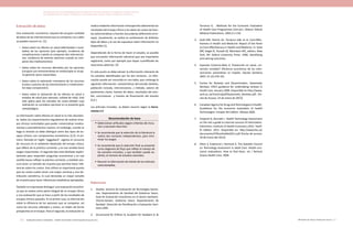 Actualización de la Guía Metodológica para la elaboración de Guías de Atención Integral en el Sistema General
de Seguridad Social en Salud Colombiano en sus componentes Guía de Práctica y Evaluación Económica,
Ministerio de Salud y Protección Social | 261260 FUNDACIÓN SANTA FE DE BOGOTÁ – CENTRO DE ESTUDIOS E INVESTIGACIÓN EN SALUD 2014
Extracción de datos
Una evaluación económica requiere de una gran cantidad
de datos de las intervenciones que se comparan, los cuales
se pueden resumir en [1]:
•	 Datos sobre los efectos en salud (efectividad o resul-
tados) de las opciones (por ejemplo, incidencia de
complicaciones cuando se comparan dos intervencio-
nes, incidencia de eventos adversos cuando se com-
paran dos medicamentos)
•	 Datos sobre los recursos afectados por las opciones
(cirujano con entrenamiento en endoscopia vs ciruja-
no general; dosis requeridas).
•	 Datos sobre la valoración monetaria de los recursos
(costos o precios de las intervenciones o medicamen-
tos bajo comparación).
•	 Datos sobre la valoración de los efectos en salud o
estados de salud (por ejemplo, calidad de vida). Esta
sólo aplica para los estudios de costo-utilidad cuya
realización se considera opcional en la presente guía
metodológica.
La información sobre efectos en salud es la más abundan-
te, dados los requerimientos regulatorios de realizar ensa-
yos clínicos controlados para poder comercializar medica-
mentos y procedimientos nuevos; sin embargo, cuando se
haga la revisión se debe distinguir entre dos tipos de en-
sayos clínicos con componentes económicos [2,3]: el pri-
mero, llamado en inglés “piggyback”, registra el consumo
de recursos en el ambiente idealizado del ensayo clínico,
que difiere de la práctica corriente, y en ese sentido tiene
sesgos importantes. El segundo tipo está diseñado explíci-
tamente para responder preguntas económicas y en ese
sentido busca reflejar la práctica corriente, y también pro-
cura tener un tamaño de muestra que permita hacer infe-
rencias sobre los costos. Esto último es importante puesto
que los costos suelen tener una mayor varianza y una dis-
tribución asimétrica, lo cual demanda un mayor tamaño
de muestra para hacer inferencias estadísticas apropiadas.
También es importante distinguir una evaluación económi-
ca que se realiza como parte integral de un ensayo clínico
y una evaluación que se hace a partir de los resultados de
ensayos clínicos pasados. En el primer caso, la información
sobre la eficiencia de las opciones que se comparan, así
como los recursos utilizados y costos, se miden de forma
prospectiva en el ensayo. Para el segundo, la evaluación se
realiza mediante información retrospectiva obteniendo los
resultados del ensayo clínico y los datos de costos de fuen-
tes administrativas o fuentes secundarias (diferentes al en-
sayo). Usualmente, se realiza la combinación de distintos
tipos de datos y el uso de supuestos sobre información no
disponible [1].
Dependiendo de la forma de hacer el estudio, es posible
que encuentre información adicional que sea importante
registrarla, como por ejemplo que hayan cuantificado las
reacciones adversas [5]
En este punto se debe extraer la información relevante de
los estudios identificados por los dos revisores La infor-
mación puede ser resumida en una tabla, que contenga la
siguiente información: características del estudio (ámbito,
población incluida, intervenciones…) método, valores de
parámetros claves, fuentes de datos, resultados del estu-
dio, conclusiones y fuentes de financiación del estudio
[5,6 ]
Los artículos incluidos se deben resumir según la herra-
mienta 5-E.
Recomendación de base
§	Seleccionar artículos según criterios de inclu-
sión y exclusión descritos
§	Se recomienda que la selección de la literatura la
realice dos revisores independientes, para mini-
mizar los sesgos
§	Se recomienda que la selección final se presente
como diagrama de flujo que refleje el manejo de
los estudios incluidos, y que también quede ex-
plicito, el número de estudios excluidos.
§	Resumir la información de interés de los artículos
seleccionados.
Referencias
1.	 Osteba. Servicio de Evaluación de Tecnologías Sanita-
rias. Departamento de Sanidad del Gobierno Vasco.
Guía de Evaluación Económica en el Sector Sanitario.
Vitoria-Gasteiz: Gobierno Vasco. Departamento de
Sanidad. Dirección de Planificación y Evaluación Sani-
taria.1999.
2.	 Drummond M, O’Brien B, Sculpher M, Stoddart G, &
Torrance G. . Methods for the Economic Evaluation
of Health Care Programmes (3rd ed.). Oxford: Oxford
Medical Publications. 2005;3:1-156
3.	 Gold MR, Patrick DL, Torrance GW, et al. Cost-Effec-
tiveness in Health and Medicine: Report of the Panel
on Cost-Effectiveness in Health and Medicine. In: Gold
MR, Siegel JE, Russell LB, Weinstein MC, editors. New
York, NY: Oxford University Press; 1996. Identifying
and valuing outcomes.
4.	 Esperato A,García-Altés A. Prevención en salud: ¿in-
versión rentable? Eficiencia económica de las inter-
venciones preventivas en España. Gaceta Sanitaria
2007; 21-(2):150-161
5.	 Centre for Reviews and Dissemination. Systematic
Reviews: CRD’s guidance for undertaking reviews in
health care. January 2009. Disponible en http://www.
york.ac.uk/inst/crd/pdf/Systematic_Reviews.pdf. [Fe-
cha de Acceso: 23 de enero de 2013]
6.	 CanadianAgencyforDrugsandTechnologiesinHealth.
Guidelines for the economic evaluation of health
Technologies: Canada 3th Edition. Ottawa 2006.
7.	 Chojecki D, Dennett L. Health Technology Assessment
on the net a guide to internet sources of information.
Edmonton: Institute of Health Economics (IHE). Twelf-
th Edition. 2011. Disponible en: http://www.ihe.ca/
documents/HTAontheNet2011.pdf [Fecha de acceso:
20 de Enero del 2013]
8.	 Alton V, Eckerlund I, Norlund A. The Swedish Council
on Technology Assesment in Healt Care. Health eco-
nomic evaluations: How to find them. Int J Technol
Assess Health Care. 2006
 