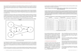 Actualización de la Guía Metodológica para la elaboración de Guías de Atención Integral en el Sistema General
de Seguridad Social en Salud Colombiano en sus componentes Guía de Práctica y Evaluación Económica,
Ministerio de Salud y Protección Social | 279278 FUNDACIÓN SANTA FE DE BOGOTÁ – CENTRO DE ESTUDIOS E INVESTIGACIÓN EN SALUD 2014
Como se mencionó, el punto de partida para el uso de modelos de estados es la definición de unos estados. El número de
estados puede ser mayor y la descripción de los mismos depende de la patología que se busca modelar. A cada estado se
asocia una valoración del respectivo estado de salud, y un estimativo de los costos por unidad de tiempo de permanecer
en él.
Chancellor, Hill y colaboradores [8], por ejemplo, desarrollan un modelo de estados para evaluar la terapia combinada (la-
mivudine y zidovudine) en comparación con la monoterapia (zidovudine) para pacientes con VIH. Los estados considerados
son “severidad baja” (A), “severidad moderada”(B), “SIDA”(C) y “fallecido”(D) (ver ejemplo de este modeko de Markov en
los recuadros 11 y 12).
La probabilidad de transición de un estado a otro, por ejemplo de severidad baja a moderada, está dada por el parámetro
µ. Obsérvese que en este modelo no hay “reversión” entre estados, lo cual quiere decir que una vez se llega a un estado
posterior es imposible regresar al anterior. Esto puede ser una particularidad de la patología modelada, si bien la totalidad
de los modelos tienen al menos un estado absorbente (del cual no se puede regresar) que es el de “fallecido”.
Recuadro 11 Ejemplo 11 Estados de salud de un modelo de Markov a partir del estudio de Chancellor, Hill y colabora-
dores [8].
	
  
A	
  
D	
  C	
  
B	
  
!!"  
!!"  
!!"  
!!"  !!"  
!!"  
Fuente: Chancellor, Hill 1997[8]
Las simulaciones de los modelos proceden por ciclos de una duración dada, que puede ser de un año o un mes u otro lapso
según la patología. Por ejemplo, una persona que comienza en el estado A tiene durante el primer ciclo una probabilidad
de pasar a B, otra de pasar a C, otra de pasar a D y, finalmente, una probabilidad de permanecer en A (uno menos la suma
de las anteriores). Las probabilidades de transición normalmente se extraen de las revisiones sistemáticas de la literatura
clínica.
Se simula entonces el paso de una cohorte de un número arbitrario hipotética de pacientes homogéneos por cada uno de
los ciclos, y se va registrando en cada etapa qué proporción de ellos se encuentra en cada estado. Los costos de la atención
en salud asociados a cada estado se ponderan por la proporción de pacientes en cada uno de ellos para hallar los costos
medios esperados en cada etapa o ciclo del proceso.
Recuadro 12 Ejemplo 12 de los resultados obtenidos a partir de un modelo de Markov a partir del estudio de Chance-
llor, Hill y colaboradores [8].
La tabla a continuación, muestra para la terapia combinada y la monoterapia, la proporción de pacientes en cada estado
durante los primeros diez ciclos, los costos totales de cada alternativa y la diferencia en costos de la innovación frente
a la práctica actual. A diferencia de las evaluaciones económicas, en las que se acostumbra descontar los efectos y cos-
tos futuros para expresarlos en valor presente, en la evaluación de impacto en el presupuesto (o impacto en la UPC) es
preciso expresar los valores periodo por periodo. Los resultados muestran la diferencia en costos de las dos alternativas
para un paciente “típico”.
Resultados de la aplicación de un modelo de Markov en el estudio de Chancellor, Hill y colaboradores [8].
Monoterapia (%)
Costos por paciente
Combinación de terapias %
Costos por paciente Diferencia de costos
Año A B C D A B C D
0 1 1
1 72.1 20.2 6.7 1.0 $ 5,463 85.8 10.3 3.4 0.5 $ 7,328 $ 1,865
2 52.0 26.3 18.1 3.6 $ 6,060 73.7% 16.9 8.0 1.4 $ 7,570 $ 1,511
3 37.6 25.8 27.7 8.9 $ 6,394 53.1 24.7 17.8 4.4 $ 6,002 $ (392)
4 27.1 22.6 33.8 16.5 $ 6,381 38.3 25.1 27.0 9.6 $ 6,310 $ (71)
5 19.5 18.6 36.4 25.5 $ 6,077 27.7 22.3 33.0 17.0 $ 6,305 $ 229
6 14.1 14.7 36.1 35.0 $ 5,574 20.0 18.5 35.7 25.8 $ 6,020 $ 446
7 10.2 11.4 34.1 44.4 $ 4,963 14.4 14.8 35.7 35.1 $ 5,537 $ 574
8 7.3 8.7 30.9 53.1 $ 4,316 10.4 11.5 33.7 44.4 $ 4,943 $ 627
9 5.3 6.5 27.2 61.0 $ 3,682 7.5 8.8 30.7 53.0 $ 4,308 $ 626
10 3.8 4.9 23.4 67.9 $ 3,092 5.4 6.6 27.1 60.9 $ 3,682 $ 590
Fuente: (Chancellor, Hill et al. 1997)[8]
Para una explicación detallada de los modelos de Markov
utilizados en evaluación económica y demás aspectos téc-
nicos relacionados con su implementación, así como nu-
merosos ejemplos, véase (Briggs, Claxton et al. 2006)[9].
Para un ejemplo de Modelo de Markov que se ha adapta-
do para múltiples aplicaciones, véase el modelo DISMOD
II8
[10], desarrollado y documentado por la OMS.
C. Simulación de eventos discretos
La simulación de eventos discretos también utiliza proba-
bilidades de transición, pero hace las simulaciones a ni-
vel individual. Cada persona se “somete” a las diferentes
probabilidades de transición hasta llegar a un estado final.
El proceso se repite y se va registrando la distribución de
personas por estados. La simulación de eventos discretos
8	 http://www.who.int/healthinfo/global_burden_dis-
ease/tools_software/en/index.html
ofrece más flexibilidad estructural para acomodar carac-
terísticas de las personas (edad, sexo, etc.) y para hacer
variar las probabilidades futuras de transición según su
historia previa.
Al igual que en los modelos de Markov, la simulación de
eventos discretos permite calcular los costos y beneficios
medios de cada alternativa.
Tanto los modelos de Markov como los de eventos discre-
tos permiten y deben incorporar todos los parámetros an-
teriormente definidos en el marco económico (horizonte
de análisis, descuentos, beneficios y costos de cada esta-
do, etc.).
Para una discusión más detallada de este tipo de mode-
los véase (Rodríguez Barrios, Serrano et al. 2008) [11]y
(IQWIG 2008)[6].
 