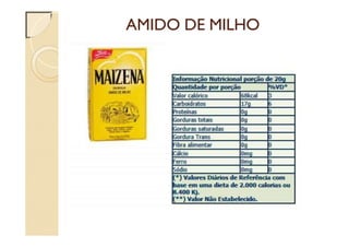 AMIDO DE MILHO
 