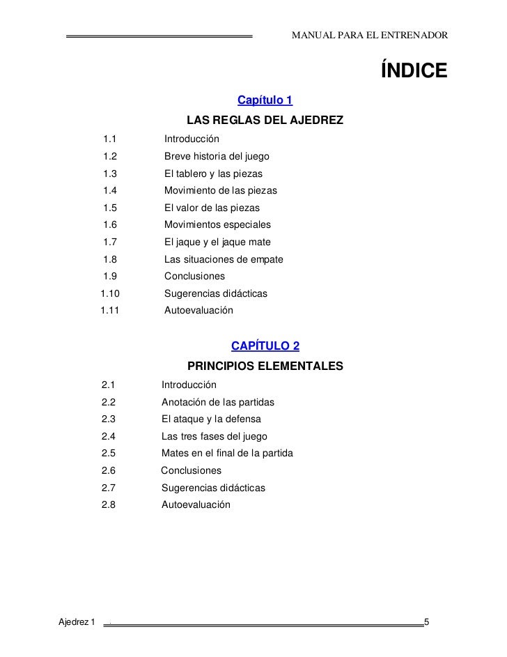 GuíA para aprender a jugar al ajedrez