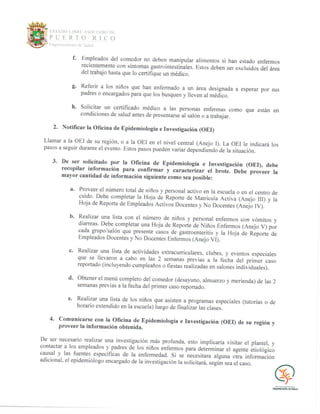 Guía Para Atender Brotes de Gastroenteritis