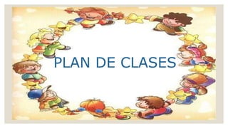 PLAN DE CLASES
 