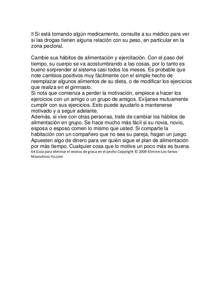 Guía para eliminar el exceso de grasa en el pecho Guía para eliminar el exceso de grasa en el pecho