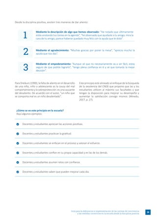 Guía para la elaboración e implementación de las normas de convivencia ...