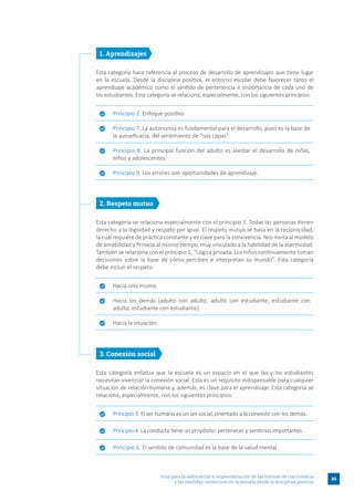 Guía para la elaboración e implementación de las normas de convivencia ...