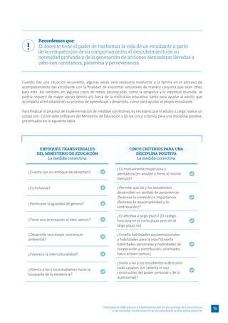 Guía para la elaboración e implementación de las normas de convivencia ...