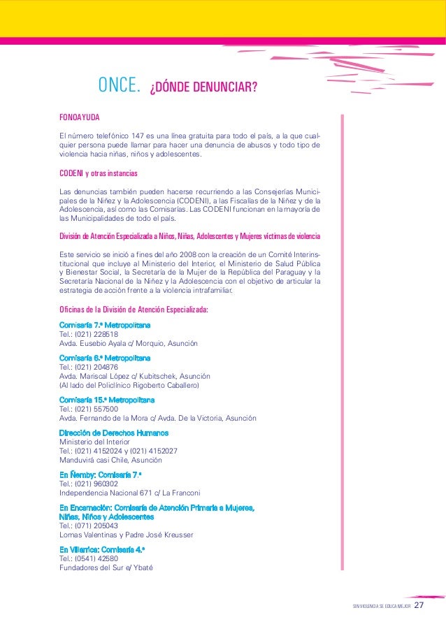 „Guía para prevenir el maltrato