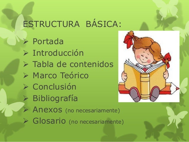 Guía para un trabajo escrito en la escuela
