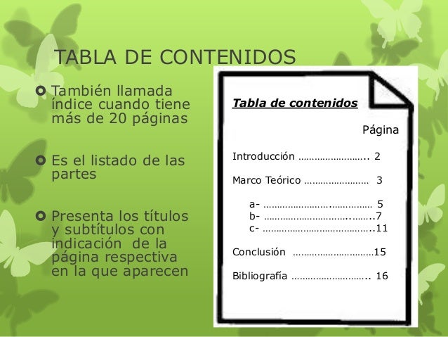 Guía para un trabajo escrito en la escuela
