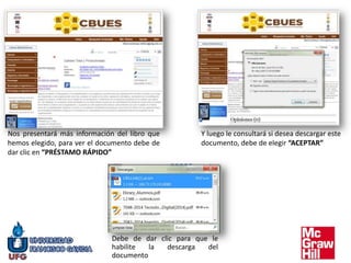 Guía para utilizar la Biblioteca Virtual McGraw Hill | PPTX