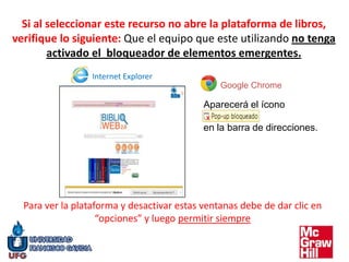 Guía para utilizar la Biblioteca Virtual McGraw Hill | PPTX