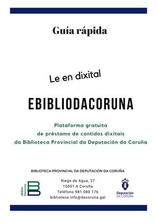 Guía da EbiblioDaCoruna