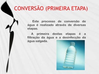 CONVERSÃO (PRIMEIRA ETAPA)