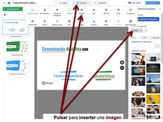 Pulsar para insertar una imagen
 