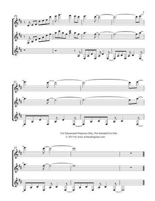    


29

  
 

   










 
         





 

 

 

        
  
 



 

33











 

35




  




















  













 














 




For Educational Purposes Only, Not Intended For Sale.
© 2013 by www.writtenforguitar.com

 




 





    






    









3

 