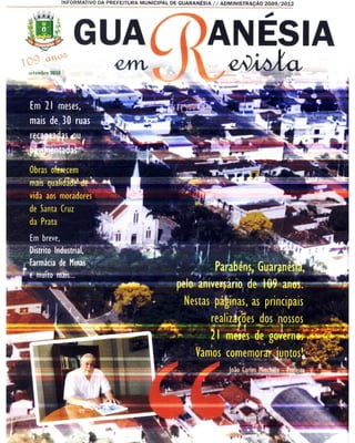 Guaranesia em Revista - Informativo da Prefeitura Municipal de Guaranésia