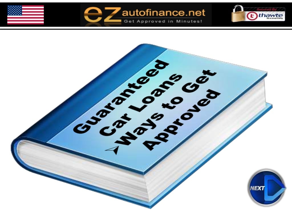 Guaranteed Car Financing Ways to Get Approved