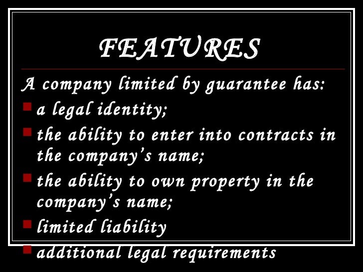 Guarantee Limited Company