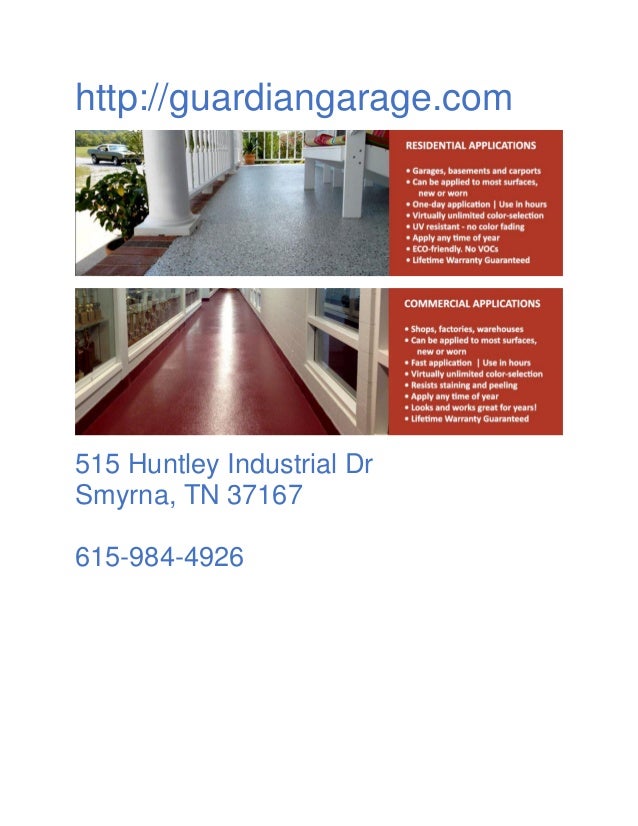 Guardian Garage Floors Llc