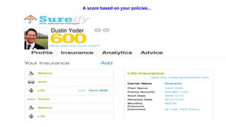 A score based on your policies...

Dustin Yoder

 