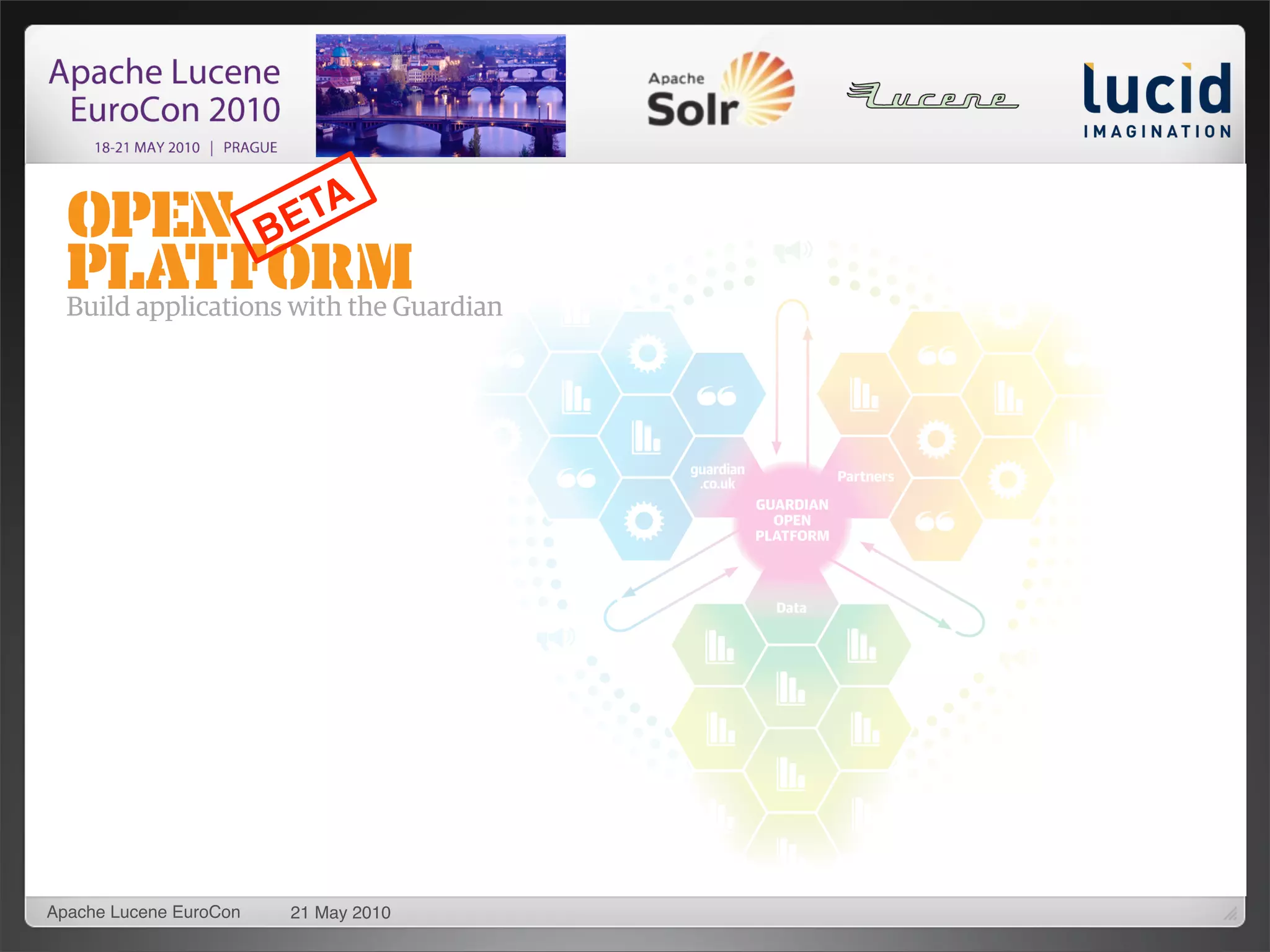 TA
                        BE




Apache Lucene EuroCon    21 May 2010
 