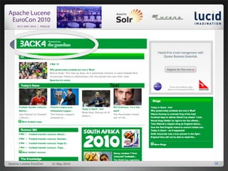 Text




Apache Lucene EuroCon   21 May 2010          36
 