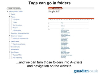 Mapping the Guardian's tags to the web of data Slide 19