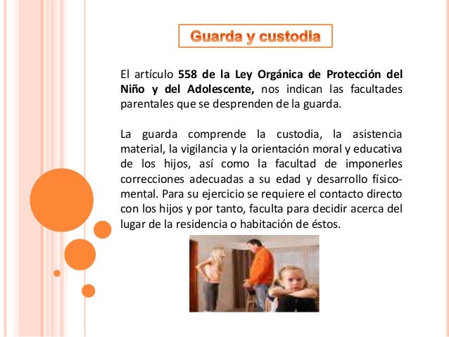 Guardia y custodia