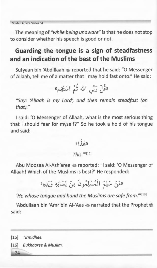 Guarding the tongue | PDF