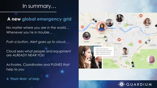 GUARDIUM Token: Global Decentralized Emergency Response (911) | PPT