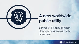 GUARDIUM Token: Global Decentralized Emergency Response (911) | PPT
