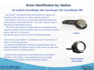 Ibutton Code GuardMagic Vehicle Real Time Monitoring | PDF