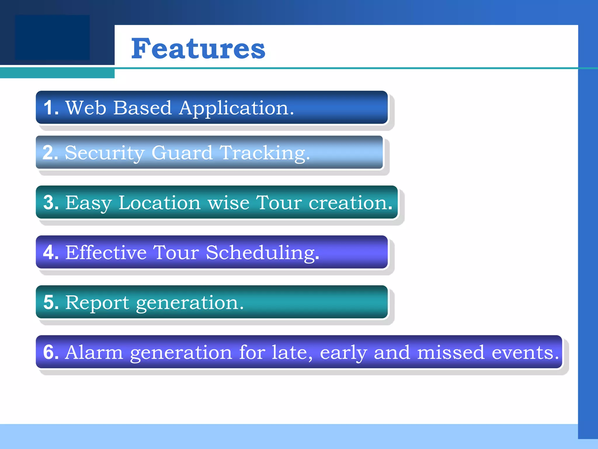 Guard tour management | PPT