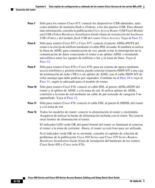 Guía rápida de configuración y cableado de los routers Cisco Access de ...