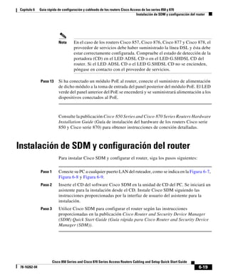 Guía rápida de configuración y cableado de los routers Cisco Access de ...