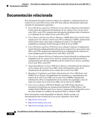 Guía rápida de configuración y cableado de los routers Cisco Access de ...