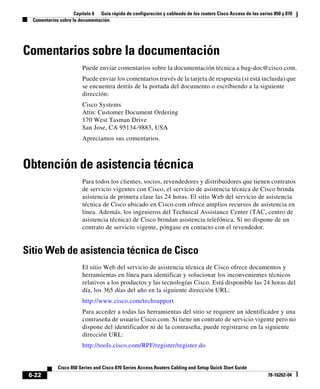 Guía rápida de configuración y cableado de los routers Cisco Access de ...