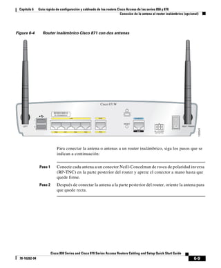 Guía rápida de configuración y cableado de los routers Cisco Access de ...