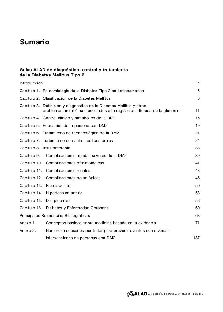 Guías alad de diagnóstico control y tratamiento de la Guías alad de diagnóstico control y tratamiento de la