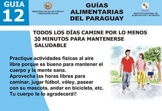 30


Practique actividades físicas al aire
libre porque es bueno para mantener el
cuerpo y la mente sana.
Aprovecha las horas libres para
caminar, jugar fútbol, vóley, pasear
con su mascota, andar en bicicleta, etc.
Tu cuerpo te lo agradecerá!!
 