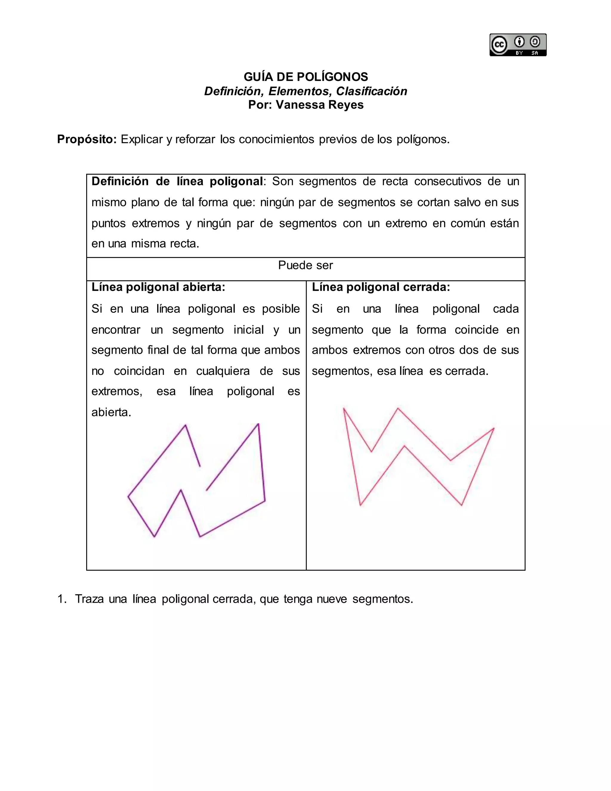 Guías de polígonos | DOCX