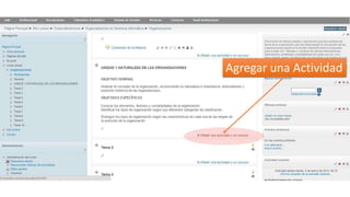 Agregar una Actividad

 